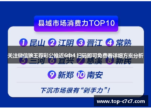 关注微信狼王荐彩公推近6中4 扫码即可免费看详细方案分析